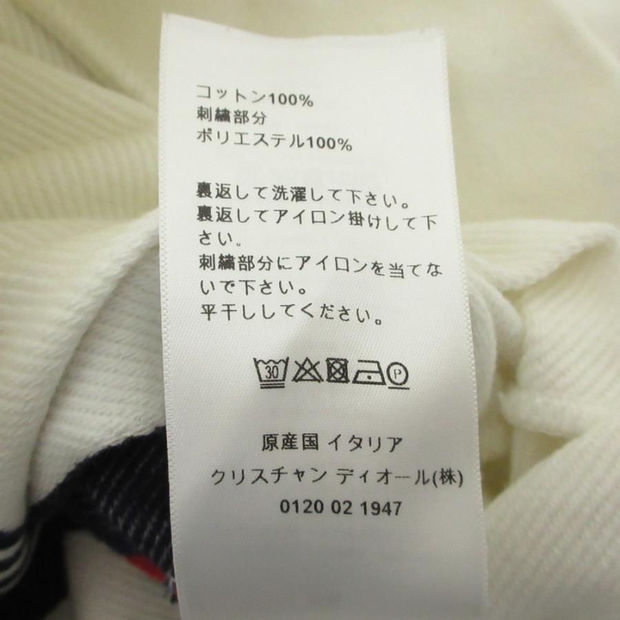 良品 Christian Dior クリスチャンディオール DIOR ALPSコレクション パーカー カットソー 143S20A4005 XS ホワイト レディース 古着 中古の画像