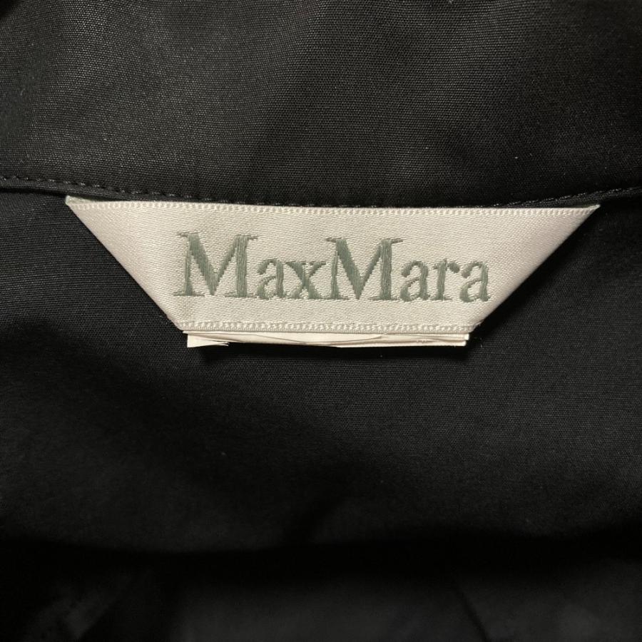 Max Mara（マックスマーラ） 美品 バックギャザー タフタシャツ 