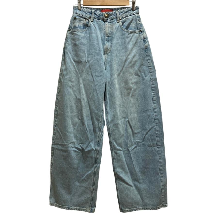 【美品】RED CARD Montana 22インチ 美品 RED CARD TOKYO レッドカード モンタナ バギーデニムパンツ