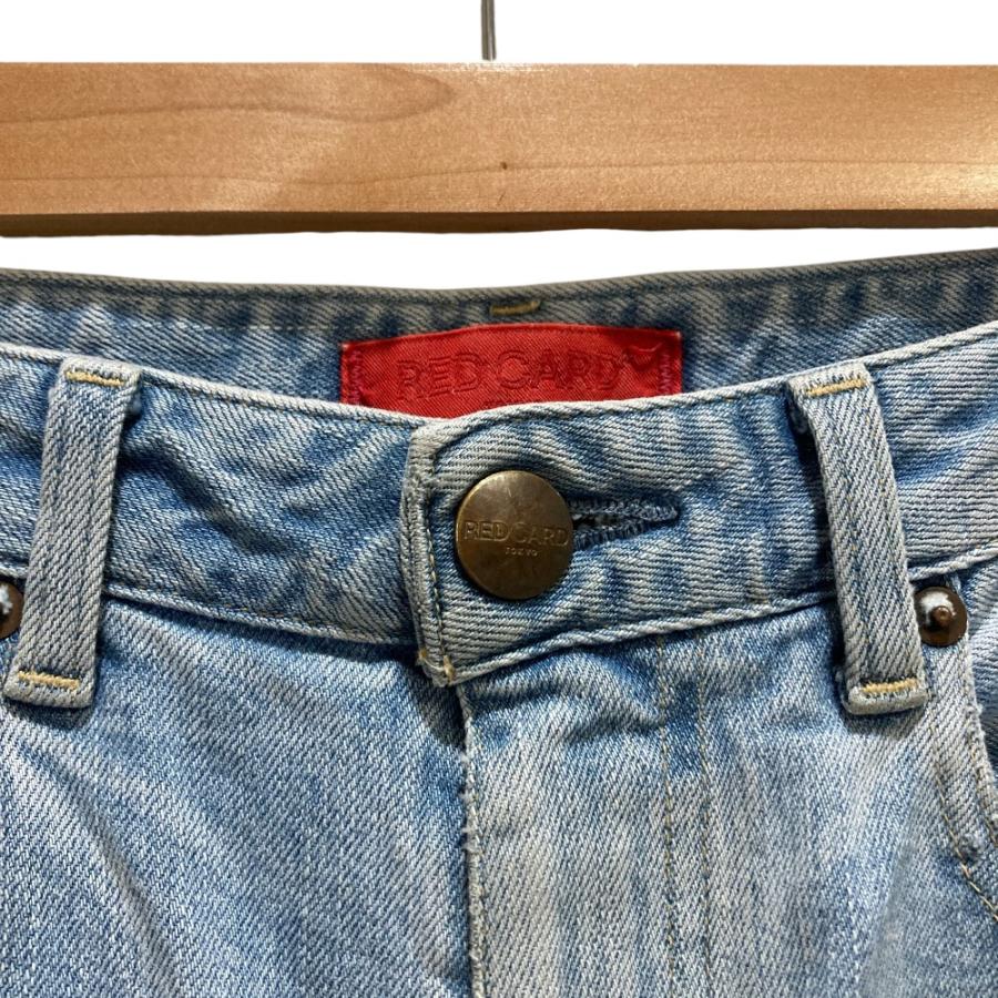 美品 RED CARD TOKYO レッドカード モンタナ バギーデニムパンツ