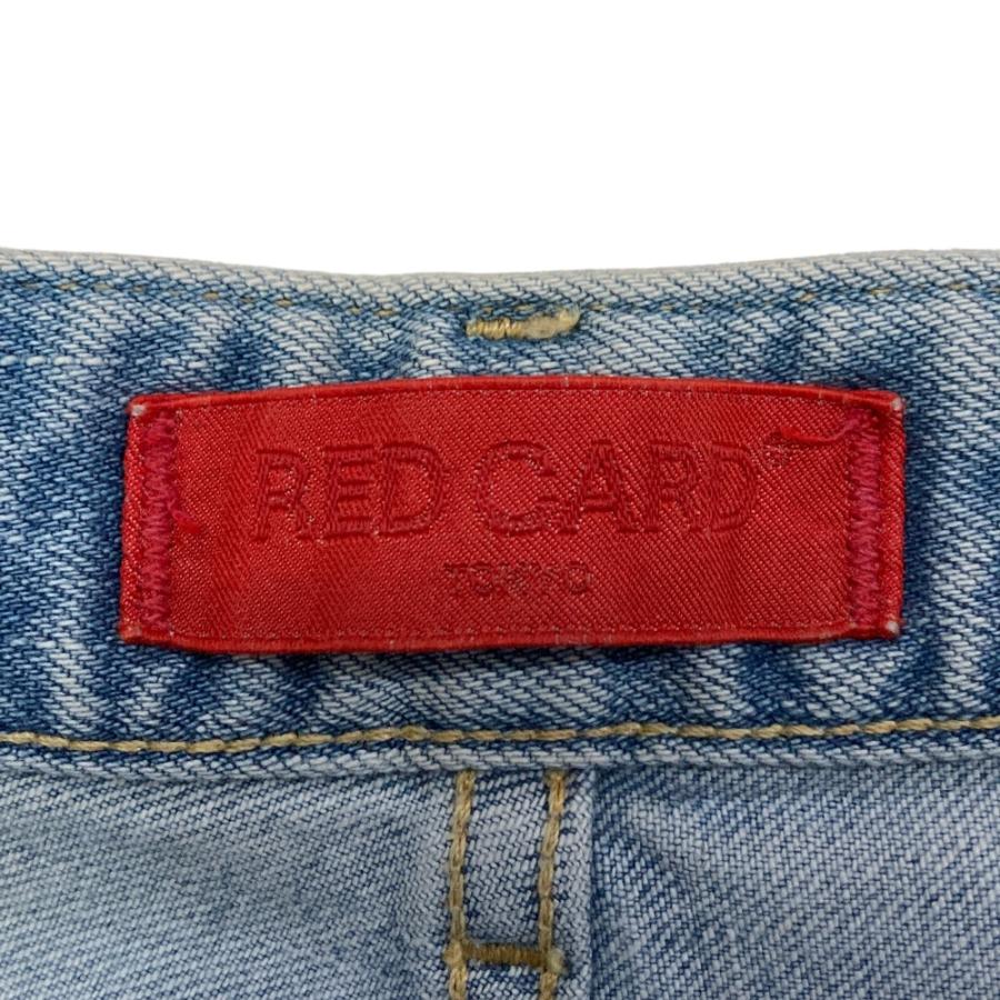 美品 RED CARD TOKYO レッドカード モンタナ バギーデニムパンツ
