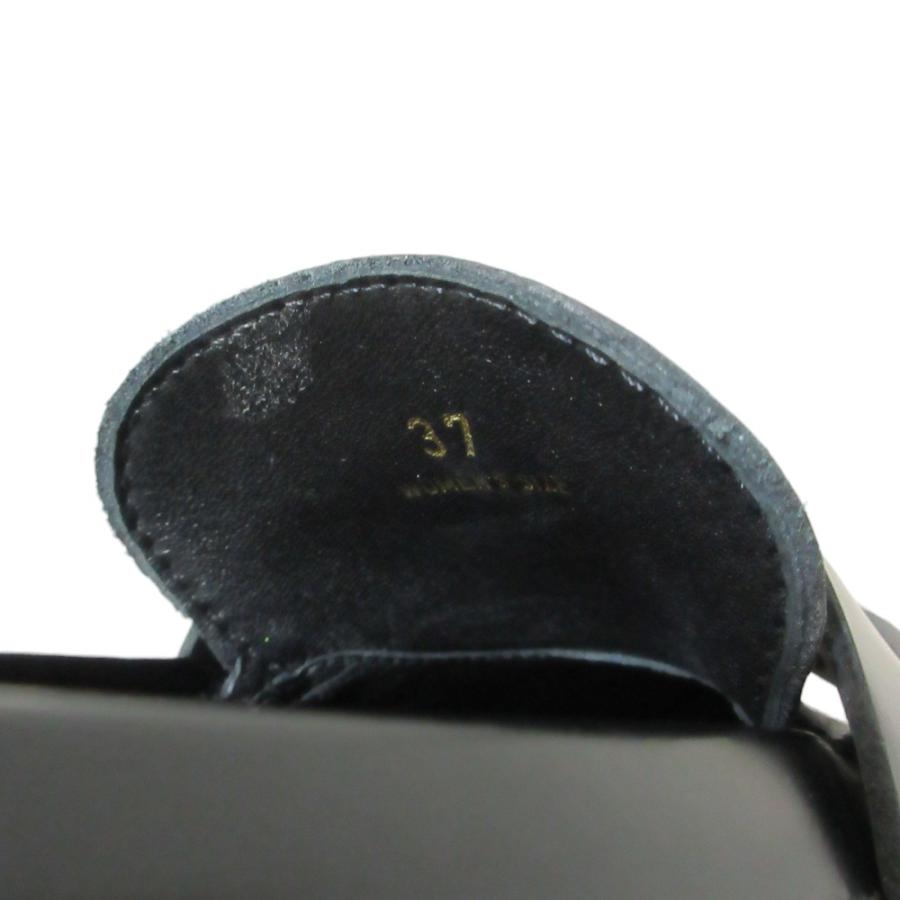美品 TOD'S トッズ Tタイムレス レザー ローファー シューズ 37 約24cm