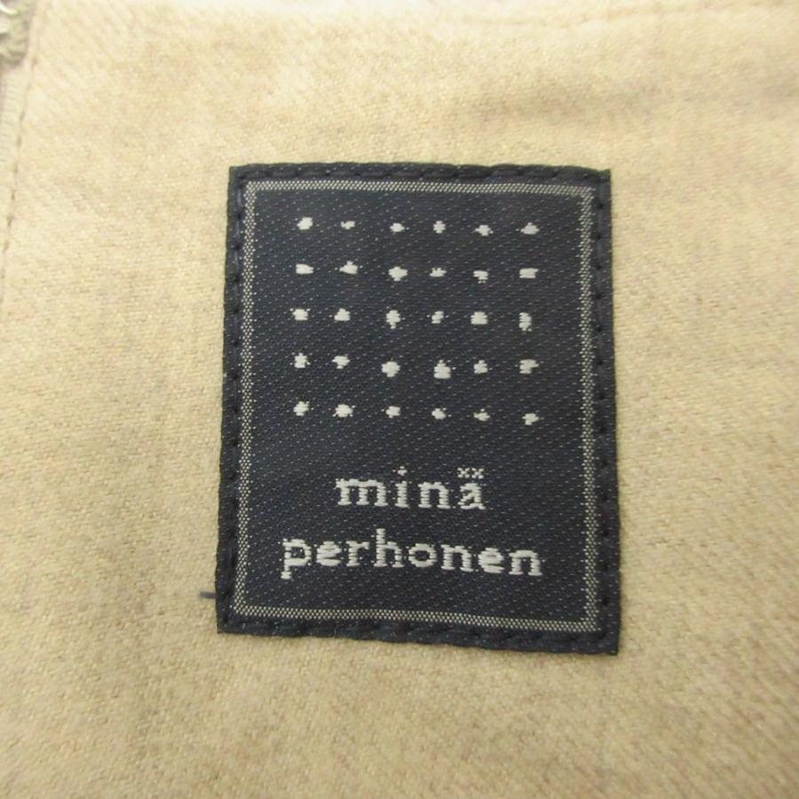 mina perhonen（ミナペルホネン） 美品 SUGAR 七分袖 膝丈 刺繍