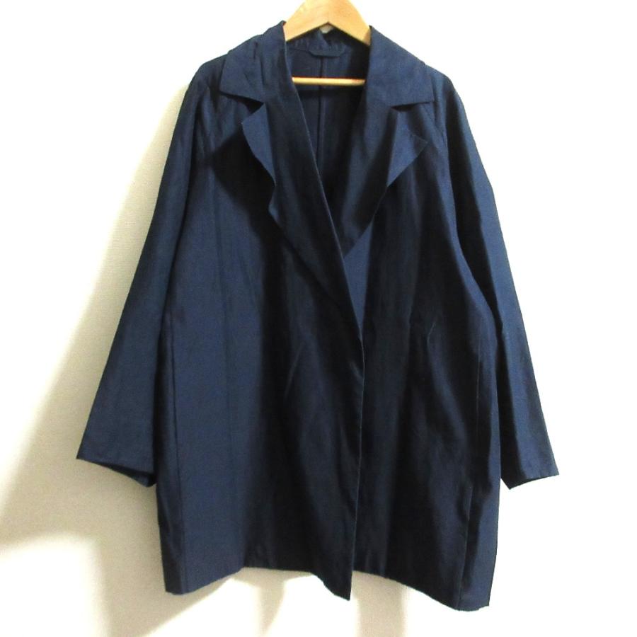 DRAWER（ドゥロワー） 良品 コットンシルク オーバーサイズ ジャケット