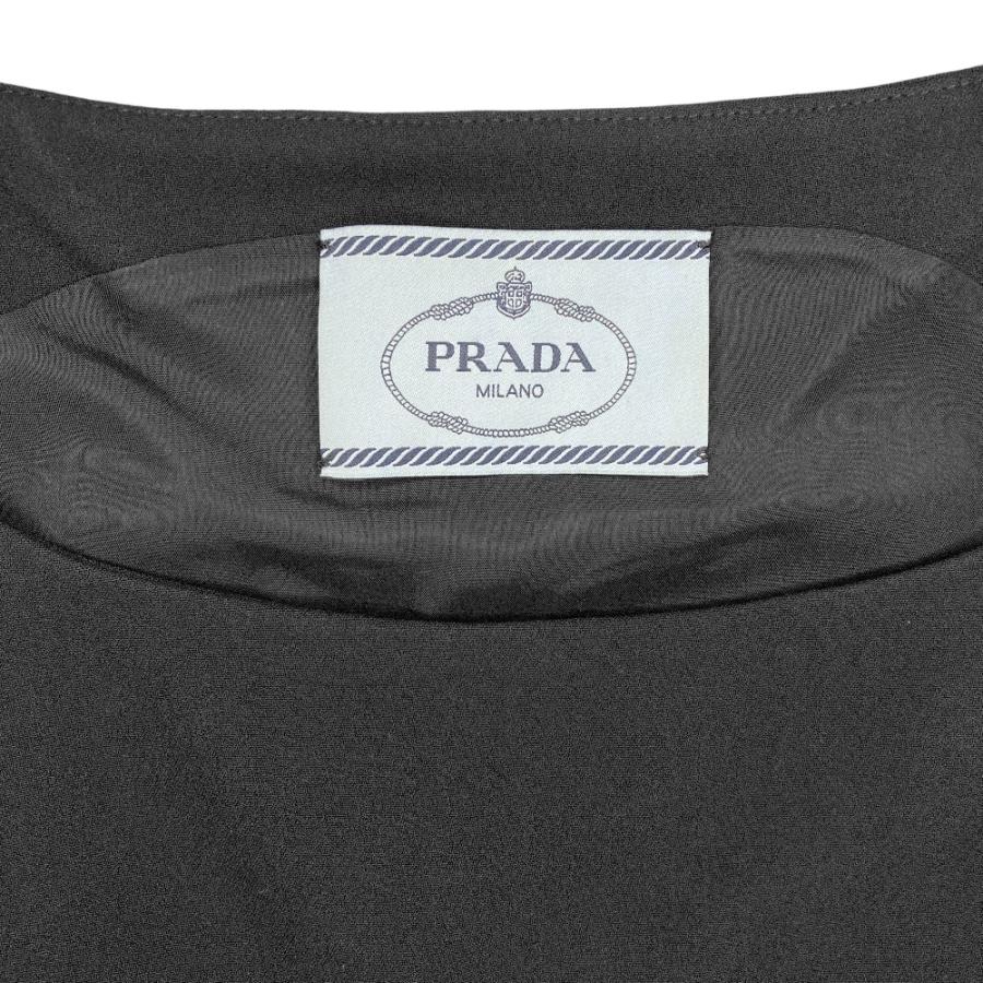 PRADA（プラダ） 良品 ステッチデザイン ノースリーブ ドレス