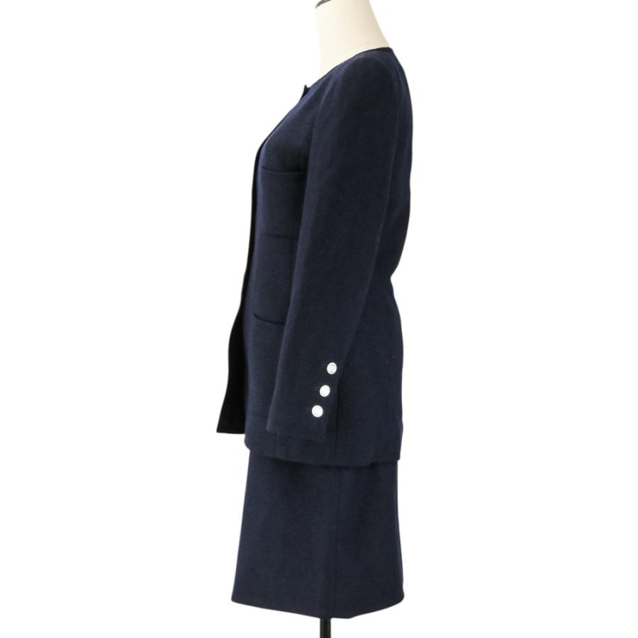 CHANEL（シャネル） 良品 97P CHANEL ロゴシェルボタン ツイード 