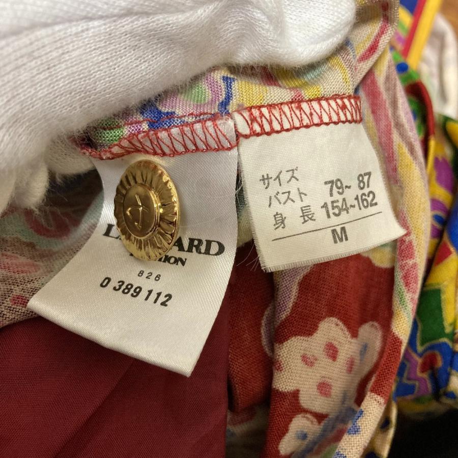 LEONARD FASHION 美品 レオナールファッション ペイズリープリント 金 