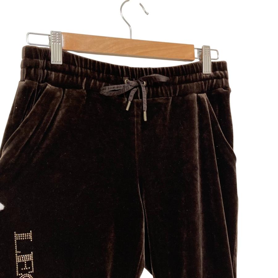 LEONARD SPORT 美品 レオナールスポーツ ベロア ジップパーカー パンツ 