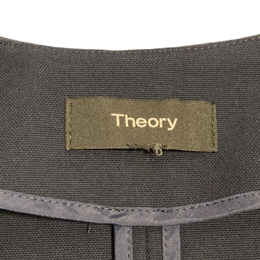 theory（セオリー） 良品 STRETCH CANVAS ノーカラージャケット パンツ