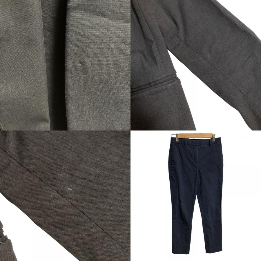 theory（セオリー） 良品 STRETCH CANVAS ノーカラージャケット パンツ