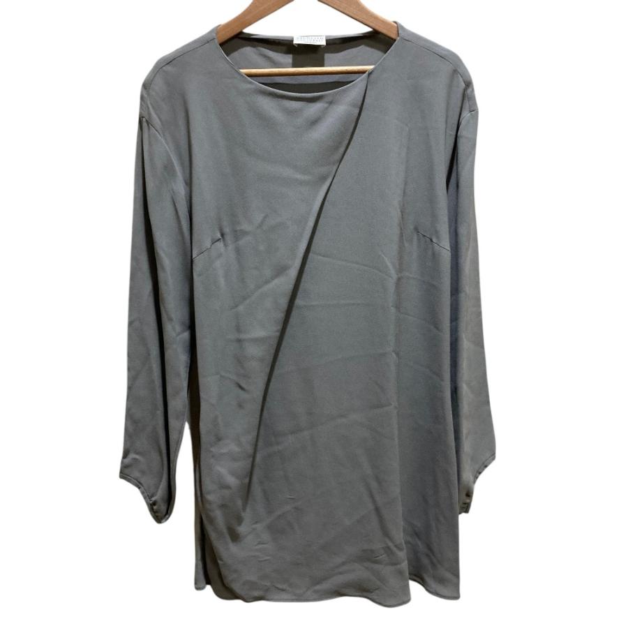 BRUNELLO CUCINELLI（ブルネロクチネリ） 美品 アシンメトリー シルク