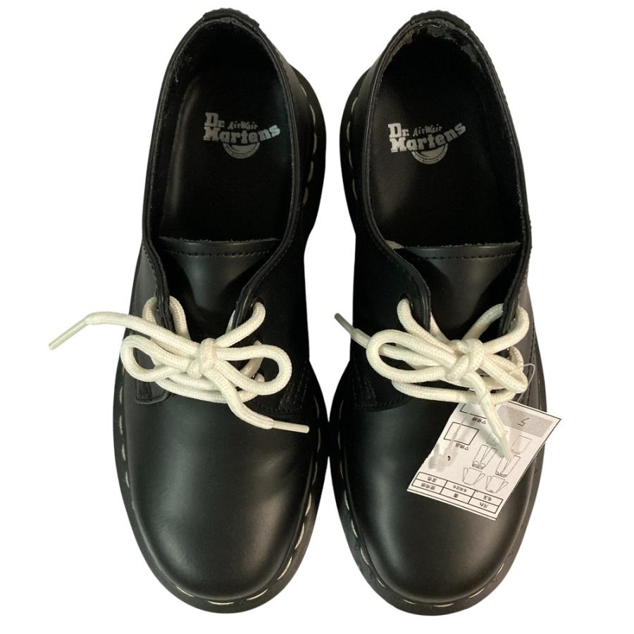美品　Dr. Martens 1461 WS ブラック 4 UK Dr.Martens（ドクターマーチン） 良品 1461 WS ホワイトステッチ 3