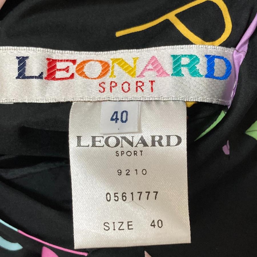LEONARD SPORT 美品 レオナールスポーツ リバーシブル フラワー