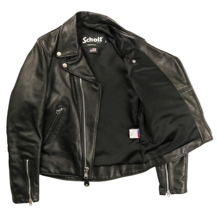 SCHOTT（ショット） 良品 レザー Wライダース ジャケット 176WJS