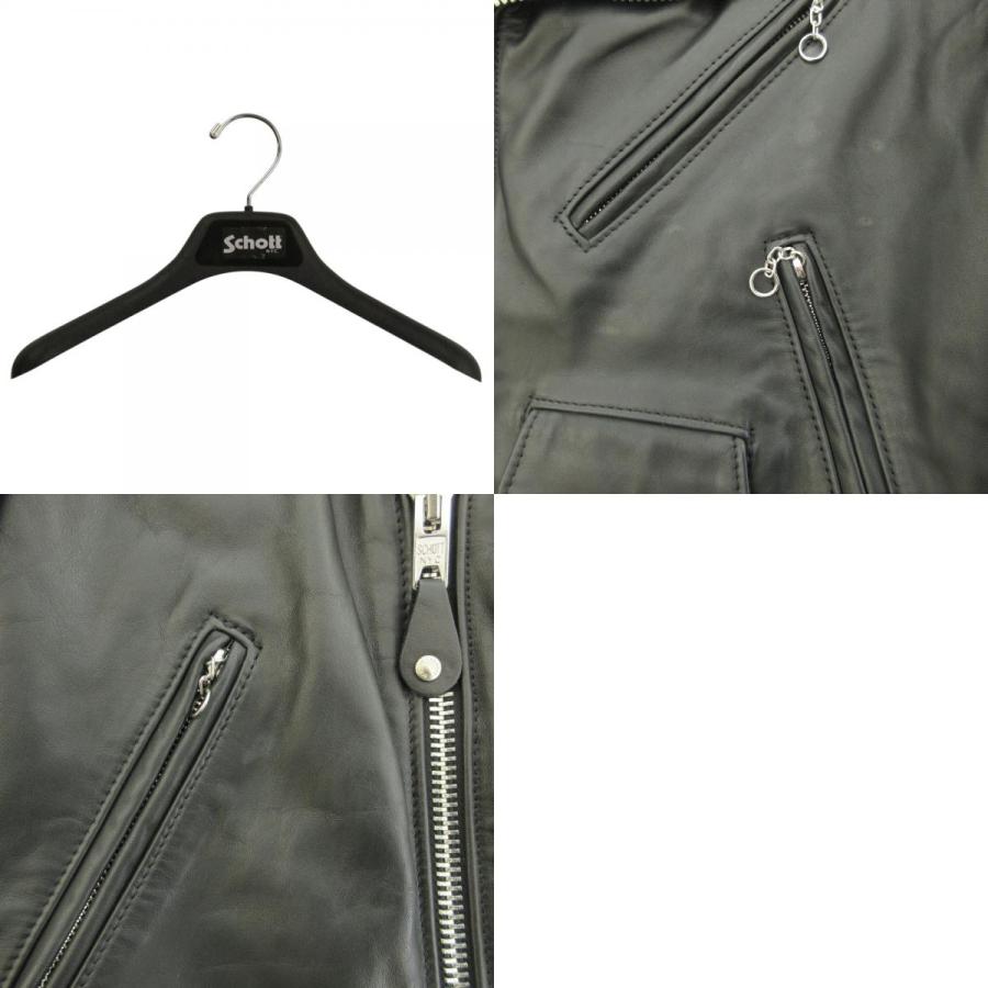 SCHOTT（ショット） 良品 レザー Wライダース ジャケット 176WJS