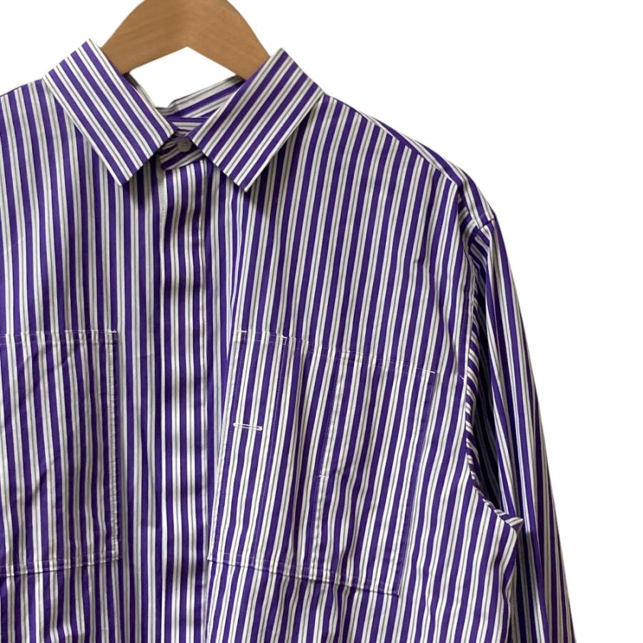 sacai シャツ　ストライプ　プレゼントに◎ sacai - sacai 20ss レイヤードストライプシャツの通販 by そそそshop