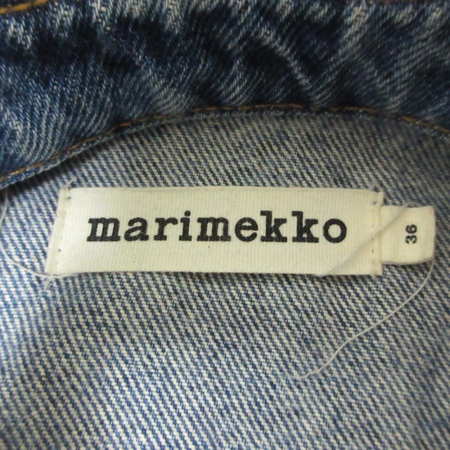 marimekko（マリメッコ） 良品 UNIKKO ウニッコ デニム シャツ