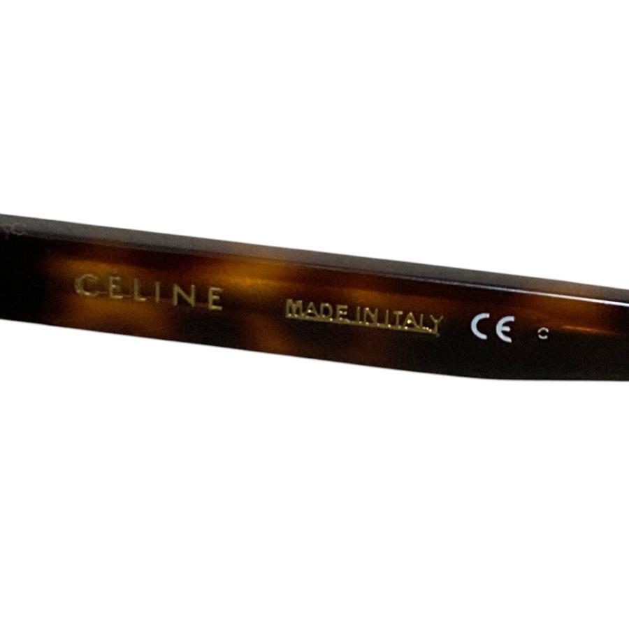 美品 CELINE セリーヌ べっ甲柄フレーム サングラス cl41801/s ブラウン レディース 古着 中古 USED CELINE - 美品 CELINE セリーヌ べっ甲柄フレーム サングラス cl41801