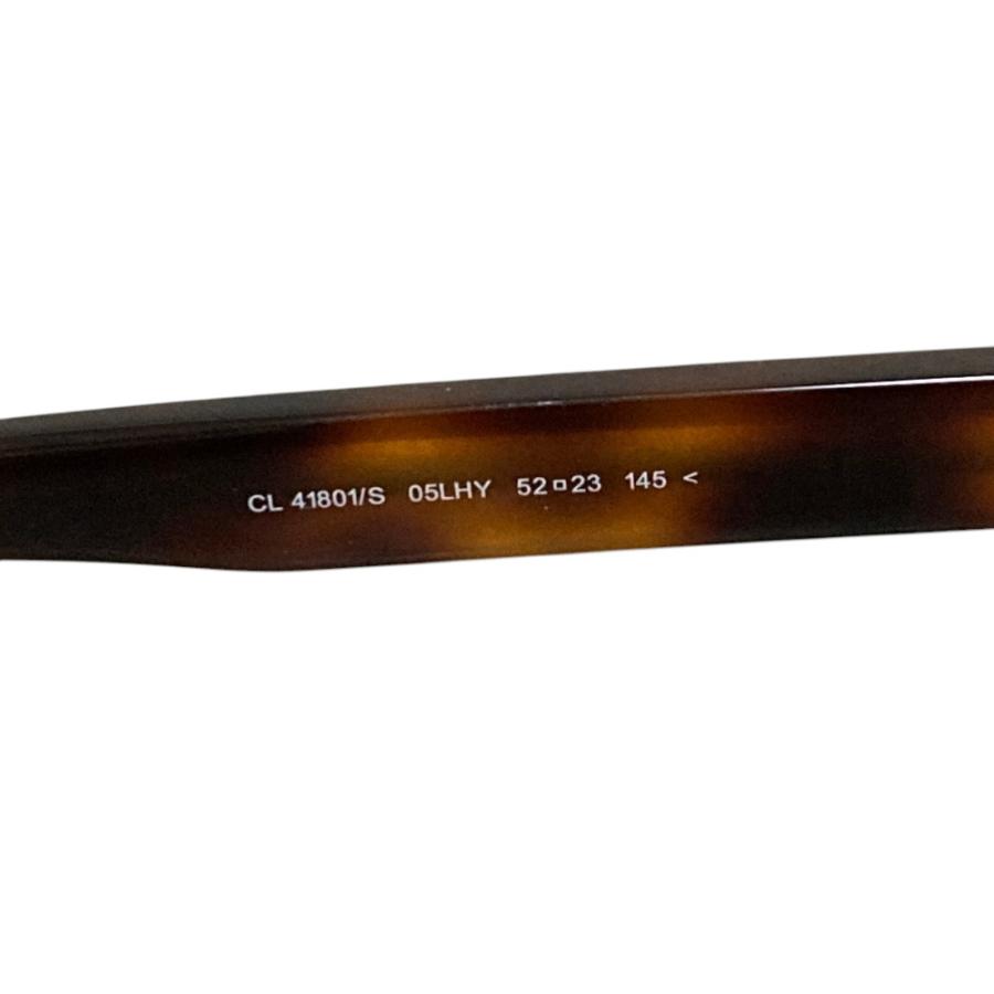 美品 CELINE セリーヌ べっ甲柄フレーム サングラス cl41801/s ブラウン レディース 古着 中古 USED CELINE（セリーヌ） 美品 べっ甲柄フレーム サングラス cl41801/s