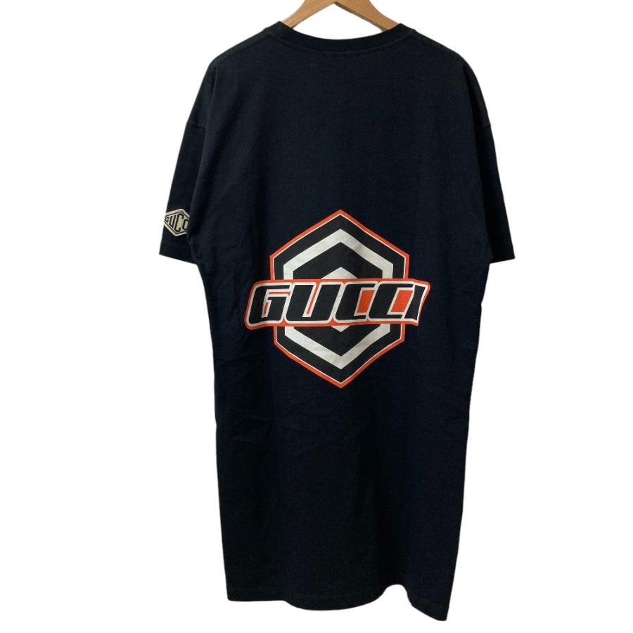 GUCCI（グッチ） 美品 MOTOロゴ ハーフスリーブ ロングTシャツ 775503