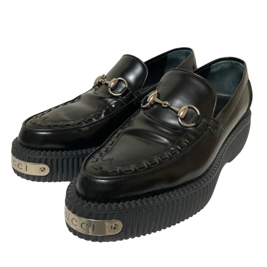 GUCCI（グッチ） 美品 ロゴプレート ホースビット クリーパー