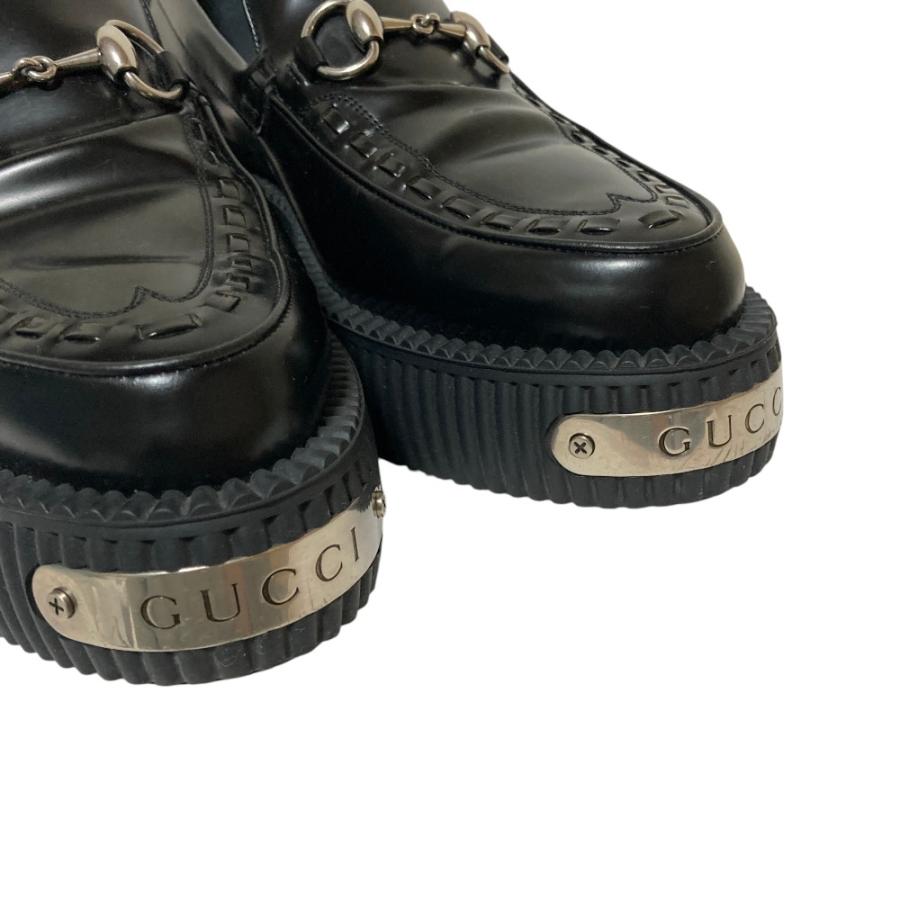 GUCCI（グッチ） 美品 ロゴプレート ホースビット クリーパー