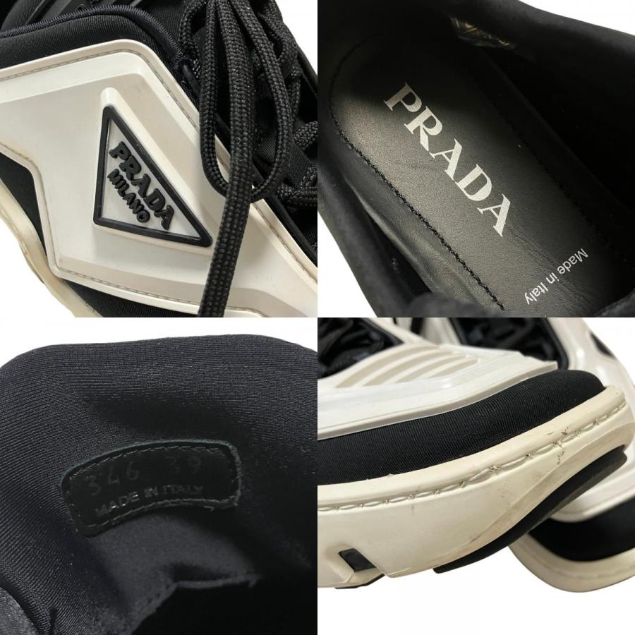 PRADA（プラダ） 良品 テクノ ストレッチ ファブリック スニーカー 39 