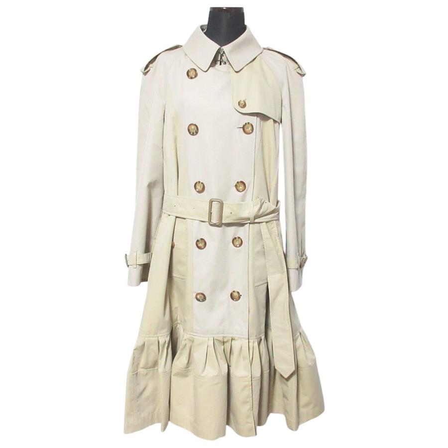 BURBERRY（バーバリー） 良品 バイカラー フリル トレンチコート