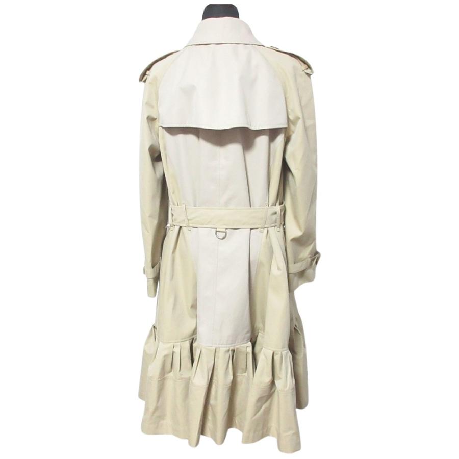 BURBERRY（バーバリー） 良品 バイカラー フリル トレンチコート