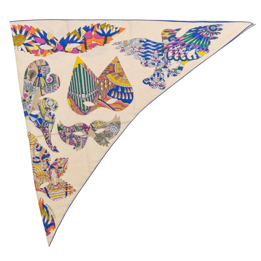 HERMES（エルメス） 美品 Bal de Soie トライアングル ジェアン