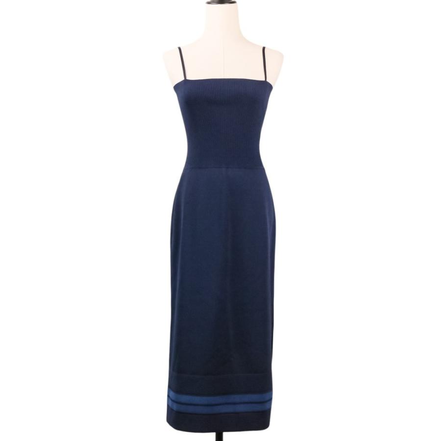 HERMES（エルメス） 美品 25AW Hermes バイカラー スカート ニット 