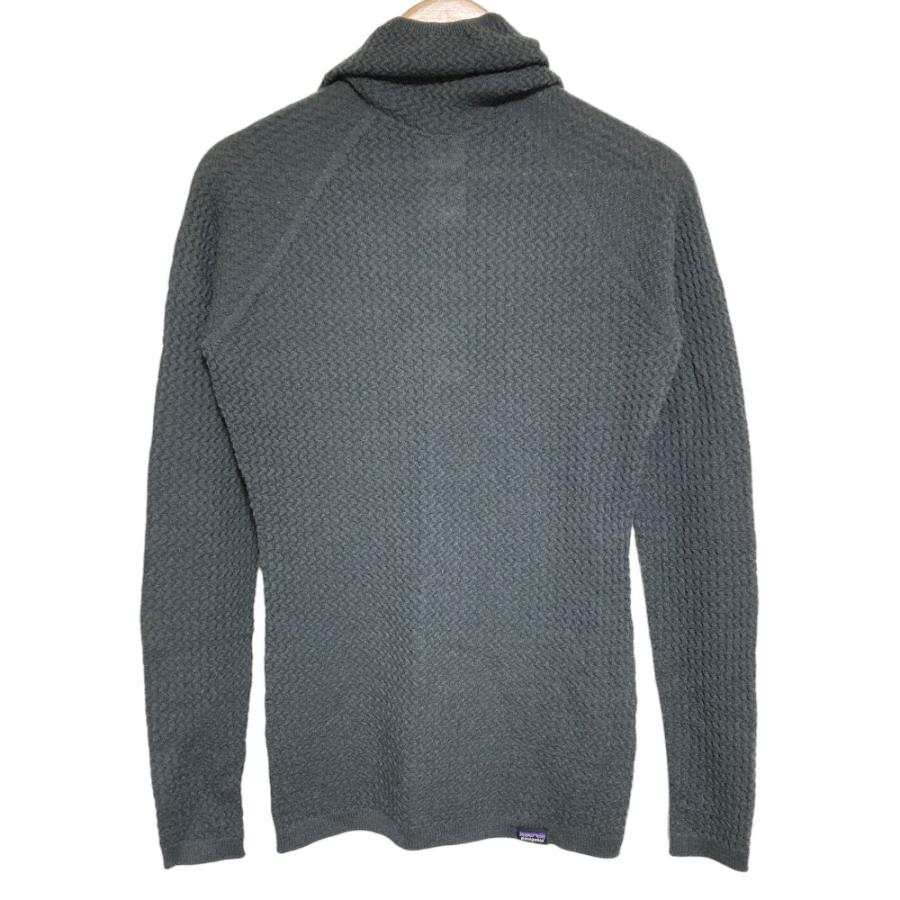 美品 2020年 patagonia パタゴニア キャプリーン エア フーディ ニット パーカー 薄手 プルオーバー メリノウール M グレー レディース 古着 中古 USED patagonia（パタゴニア） 未使用 Merino Air Hoody メリノ エア