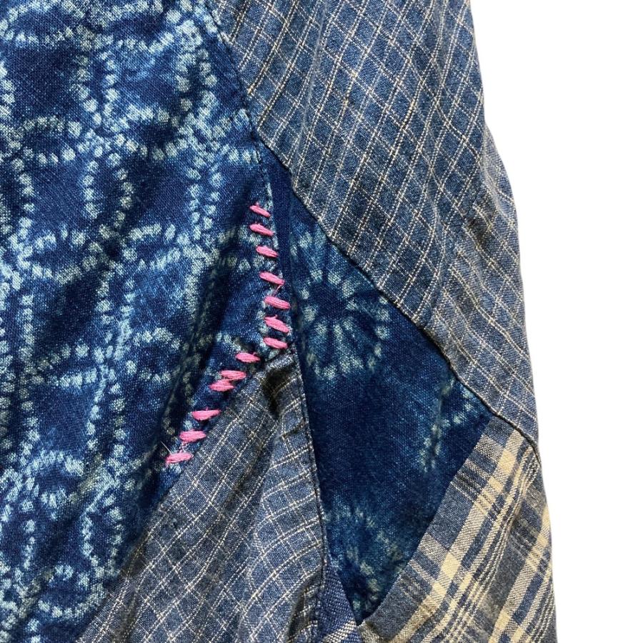 良品 RALPH LAUREN ラルフローレン リネンコットン パッチワーク