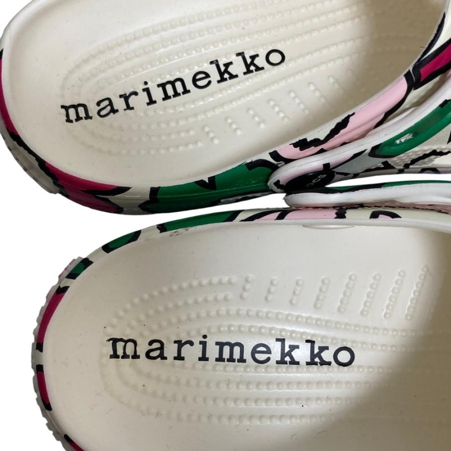 marimekko（マリメッコ） 美品 × CROCS クロックス フラワーモチーフ