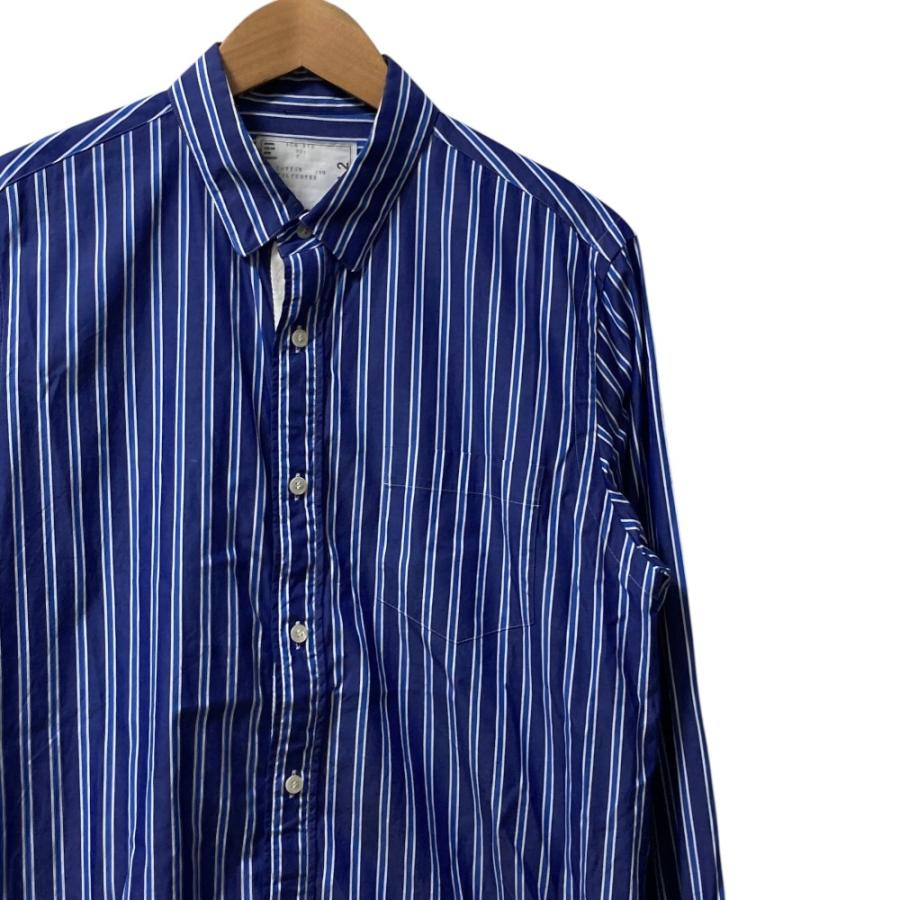 sacai（サカイ） 美品 定番モデル DRAWSTRING STRIPE SHIRT ストライプ