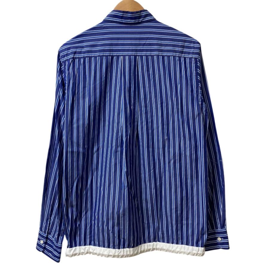 sacai（サカイ） 美品 定番モデル DRAWSTRING STRIPE SHIRT ストライプ