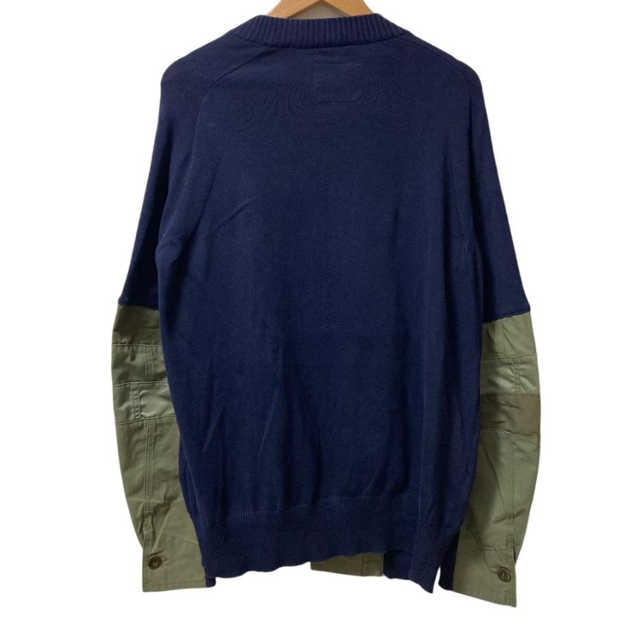sacai（サカイ） 美品 ドッキング ニットジャケット 21-02507M サイズ2