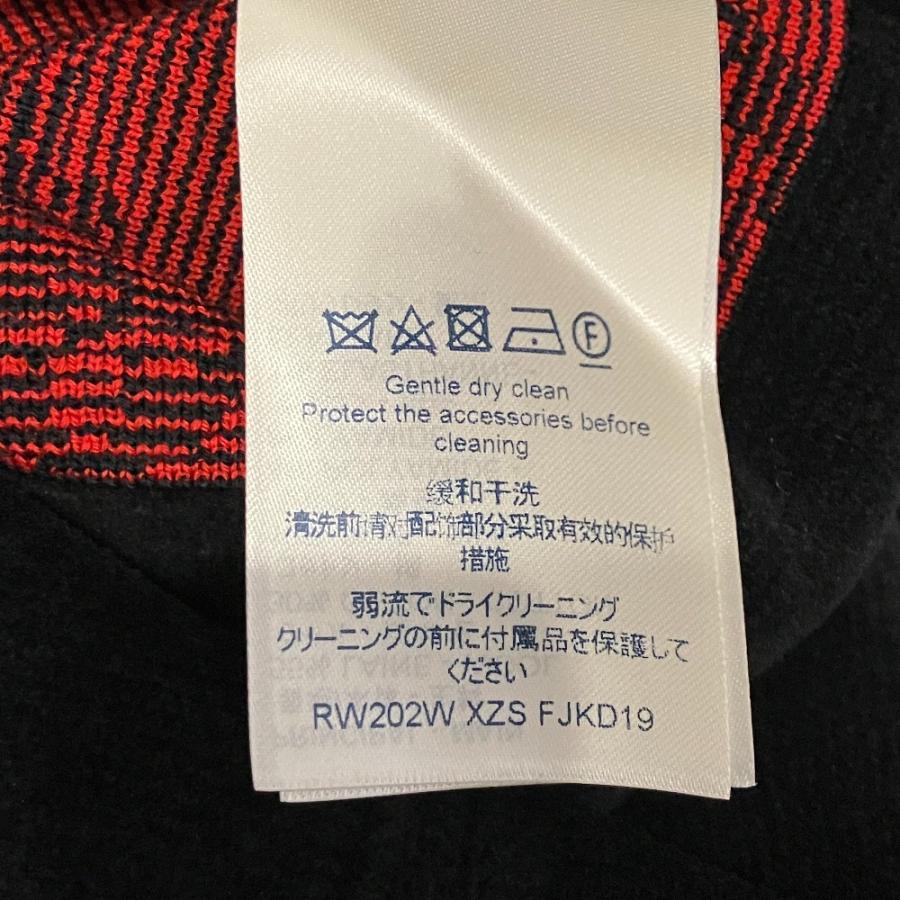 美品 Louis Vuitton ルイヴィトン モノグラム Aライン ノースリーブ ニットワンピース ドレス S ブラック レディース 古着 中古の画像