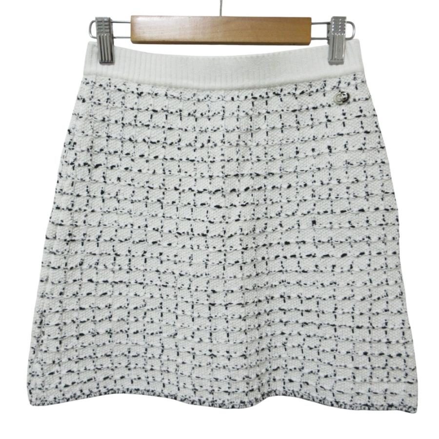 CHANEL（シャネル） 良品 ココマーク ツイード イージー ミニスカート
