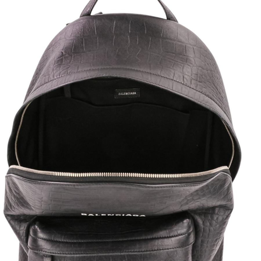BALENCIAGA（バレンシアガ） 良品 EVERYDAY BACKPACK クロコ型押し