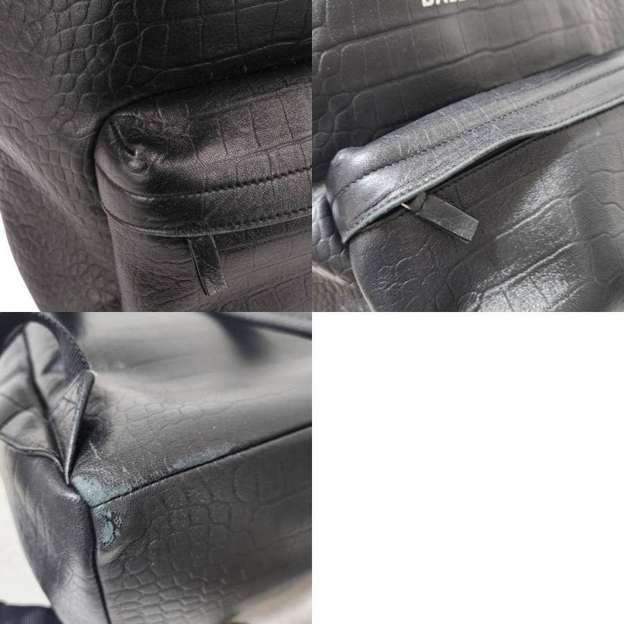 BALENCIAGA（バレンシアガ） 良品 EVERYDAY BACKPACK クロコ型押し