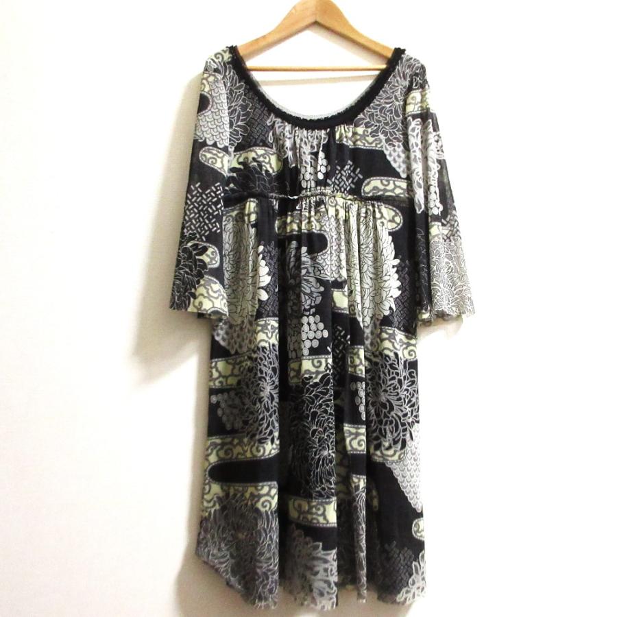 VIVIENNE TAM（ヴィヴィアンタム） 良品 フラワープリント フレア 