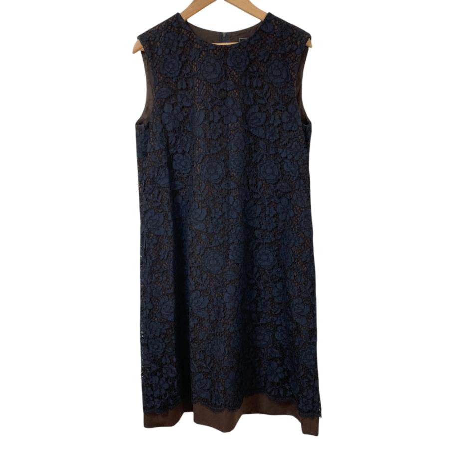 FOXEY（フォクシー） 良品 Manuet フラワーレース ノースリーブドレス