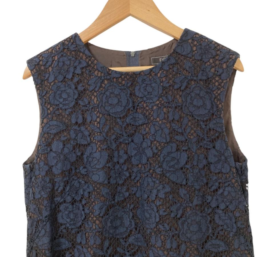 FOXEY（フォクシー） 良品 Manuet フラワーレース ノースリーブドレス