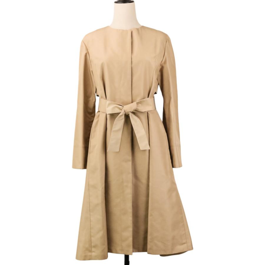 FOXEY BOUTIQUE 美品 フォクシーブティック シルク TOFFEE ベルテッド 