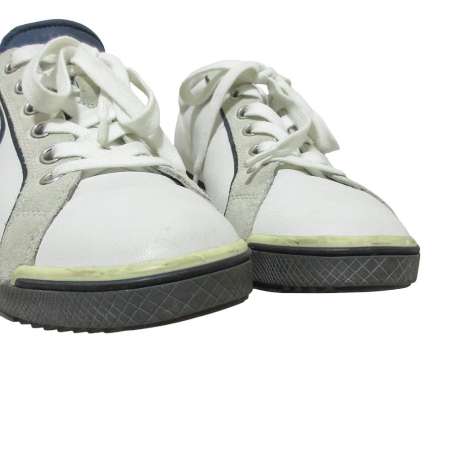 美品 PRADA SPORTS プラダスポーツ レザー スニーカー 4E2193 7 約25cm