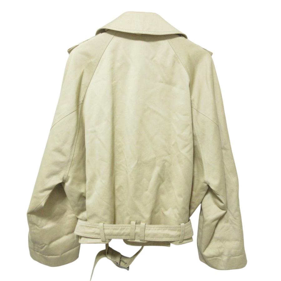 BALMAIN（バルマン） 良品 ロールアップ袖 クロップドトレンチコート