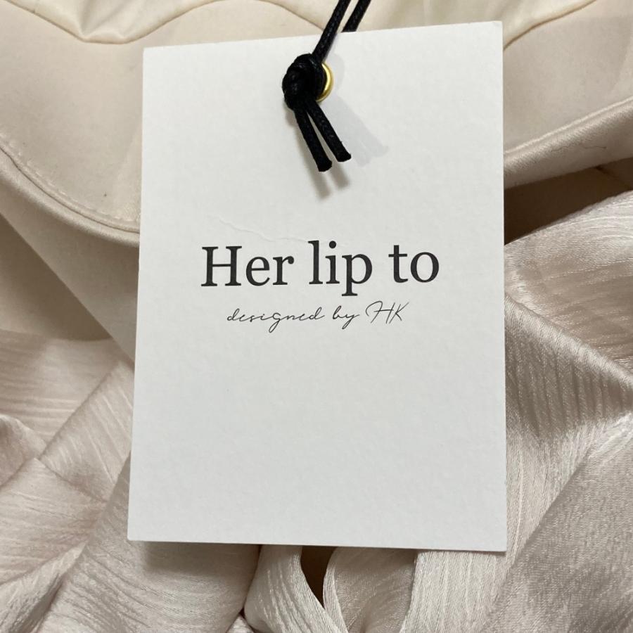 未使用 25AW Her lip to ハーリップトゥ Volant Mini Skirt ミニ