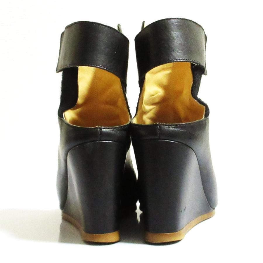 マルジェラヒョウ柄オープントゥシューズ 37 MM6 良品 Maison Margiela エムエム6 メゾンマルタンマルジェラ