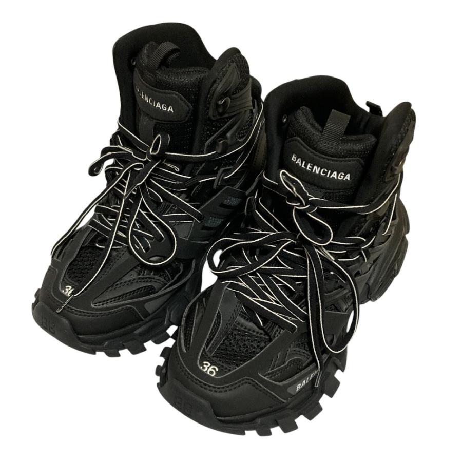 mk バレンシアガ トラック ブラック36 BALENCIAGA（バレンシアガ） 美品 トラック ハイク ハイカット